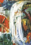 Franz Marc The Bewitched Mill (mk34) oil painting reproduction